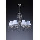 Люстра ARTGLASS CHANTAL VIII CE nikl (8006)