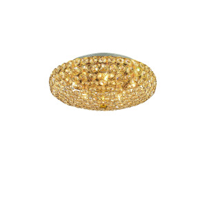 Кришталева люстра IDEAL LUX KING PL5 ORO