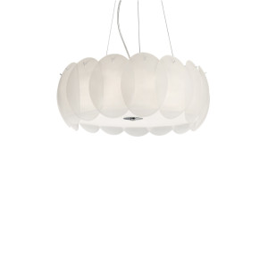 Люстра IDEAL LUX OVALINO SP8 BIANCO