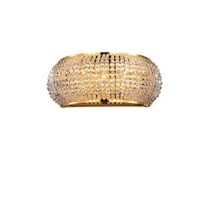Кришталеве бра IDEAL LUX PASHA' AP3 ORO