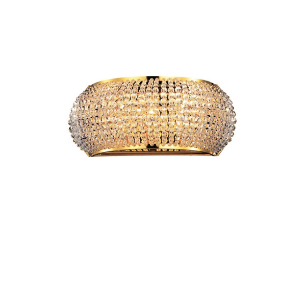 Кришталеве бра IDEAL LUX PASHA' AP3 ORO