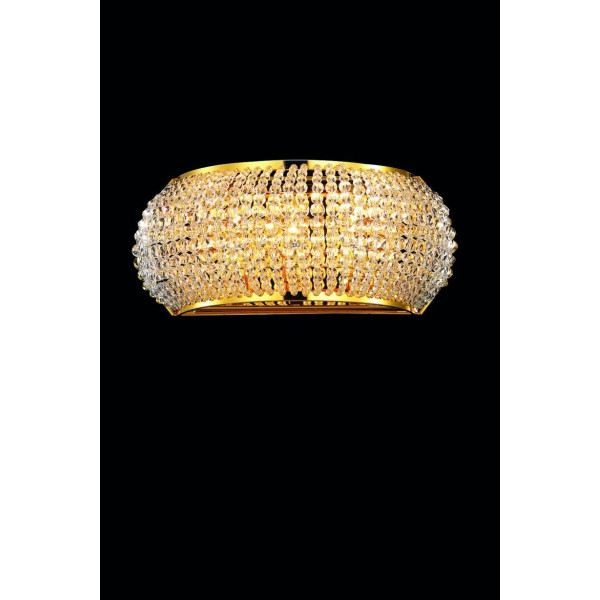 Кришталеве бра IDEAL LUX PASHA' AP3 ORO