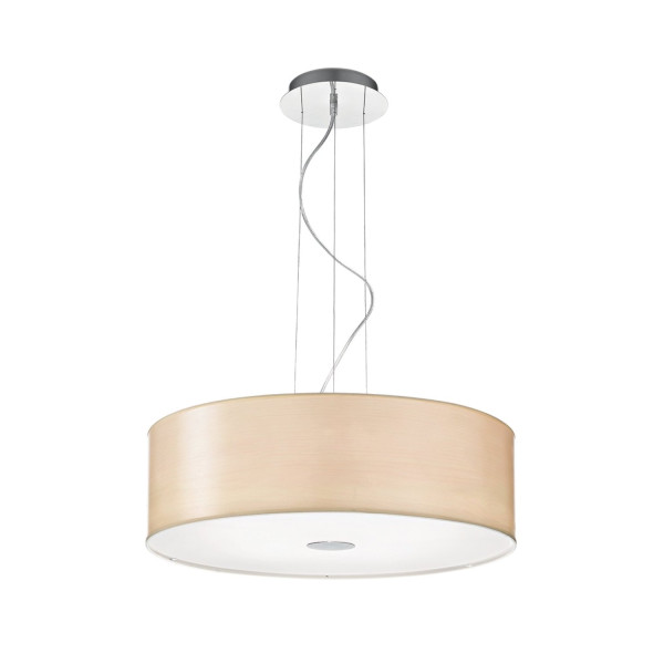 Люстра IDEAL LUX WOODY SP5 WOOD