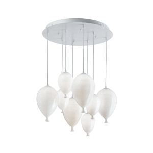Люстра IDEAL LUX CLOWN SP8 BIANCO