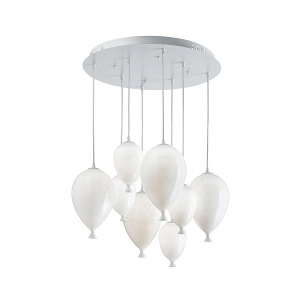 Люстра IDEAL LUX CLOWN SP8 BIANCO