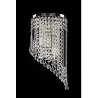 Кришталеве бра ARTGLASS GWEN RIGHT NIKL (CE)