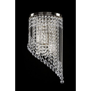 Кришталеве бра ARTGLASS GWEN RIGHT NIKL (CE)