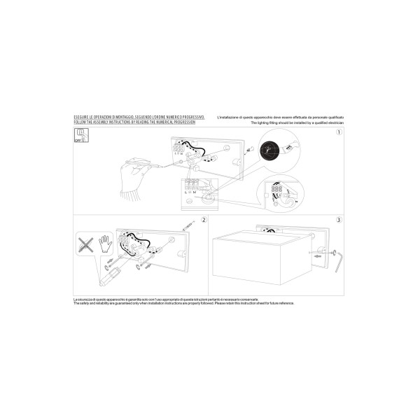 Светильник уличный IDEAL LUX TWIN AP1 NERO
