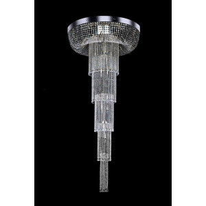 Кришталева люстра ARTGLASS ROSAMUNDE dia.1000x2200 CE nikl