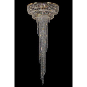 Кришталева люстра ARTGLASS SPIRAL COLUMN 1000x2500 CE