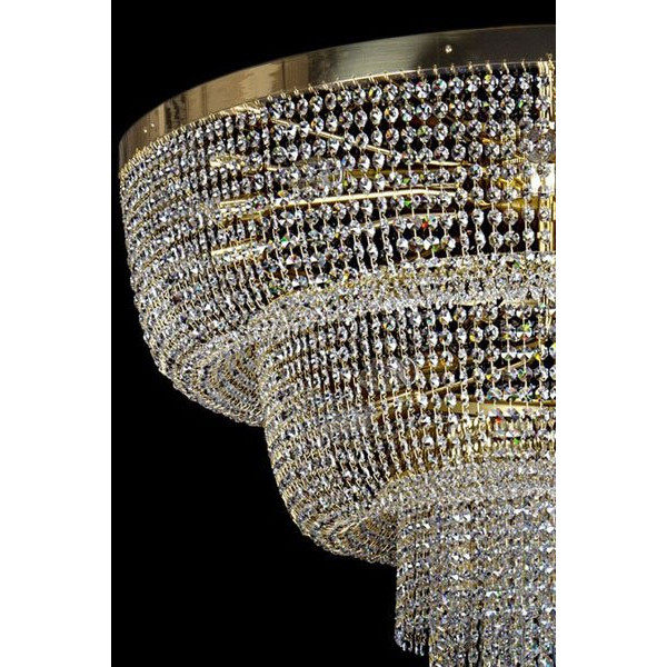Кришталева люстра ARTGLASS SPIRAL COLUMN 1000x2500 CE