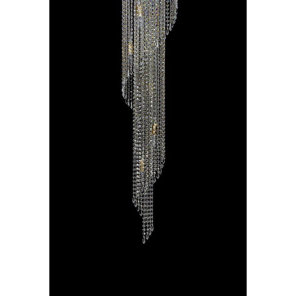 Кришталева люстра ARTGLASS SPIRAL COLUMN 1000x2500 CE