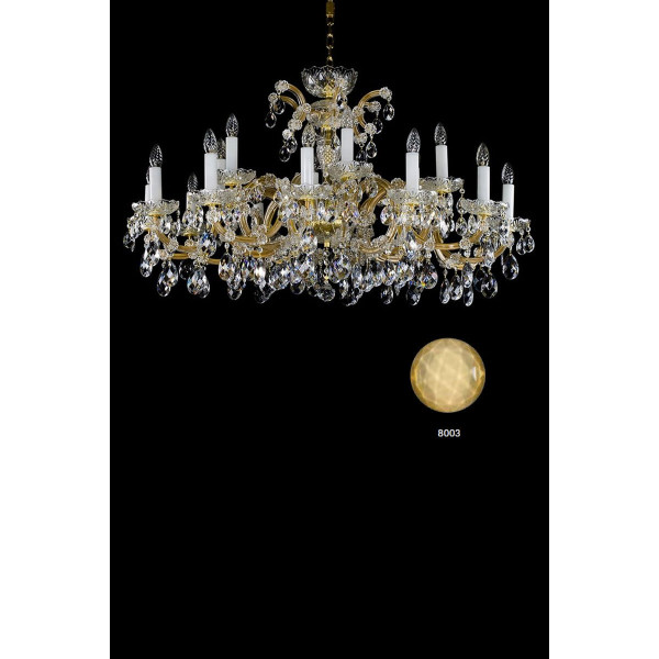 Кришталева люстра ARTGLASS MT-17 Va (CE, (8003))