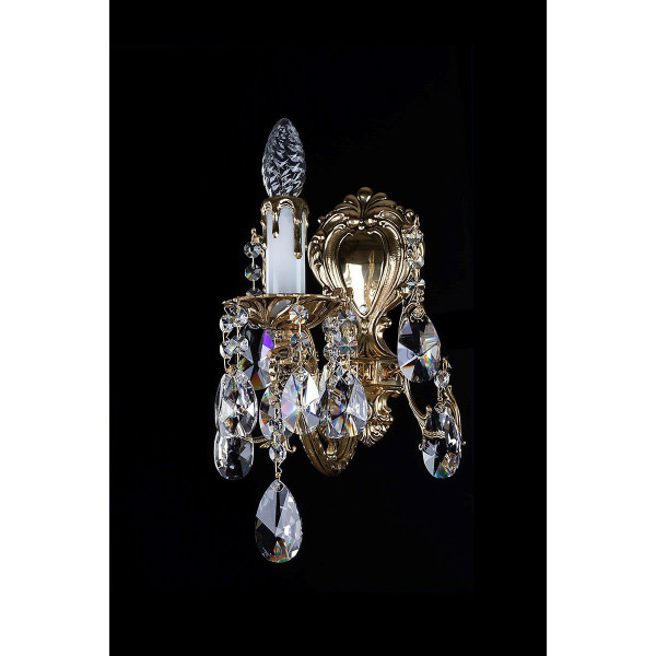 Хрустальное бра ARTGLASS S-WL-CF-0001-001-PB-CE