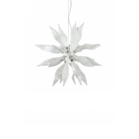 Люстра IDEAL LUX LEAVES SP8 BIANCO