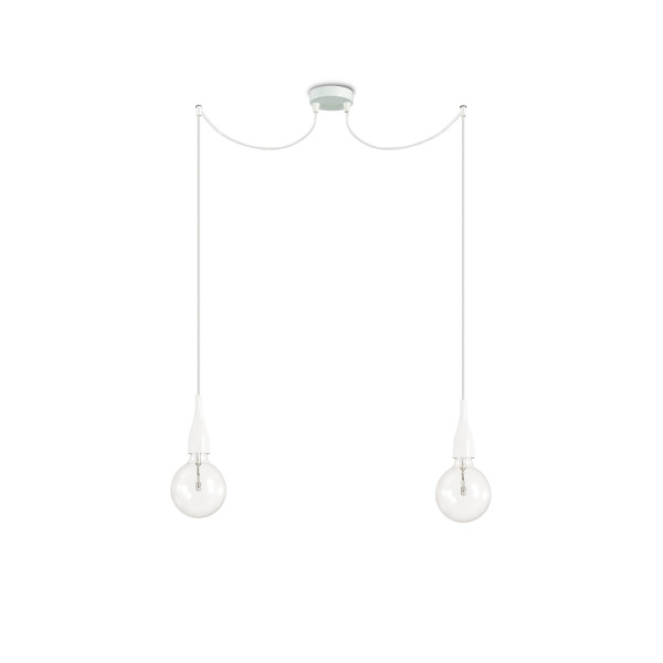 Люстра IDEAL LUX MINIMAL SP2 BIANCO OPACO