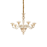 Люстра IDEAL LUX BRIGITTA SP8 AMBRA