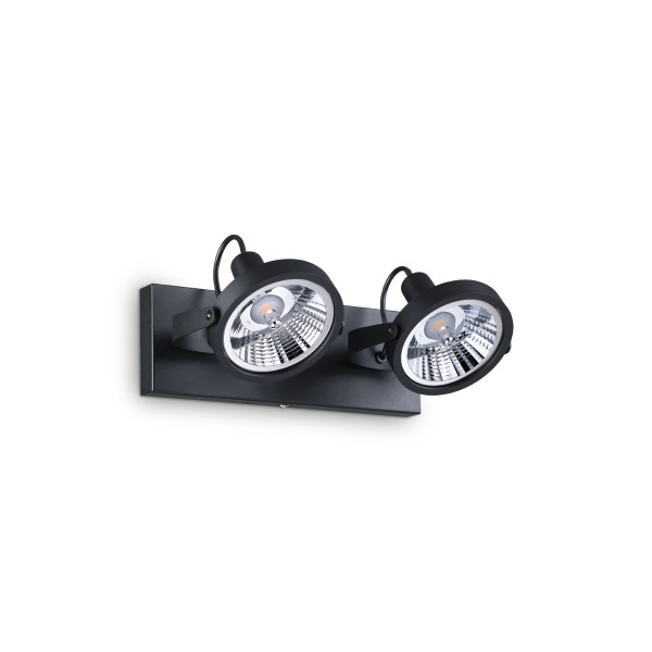 Светильник направленный IDEAL LUX GLIM PL2 NERO