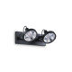 Светильник направленный IDEAL LUX GLIM PL2 NERO