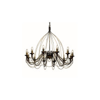 Люстра IDEAL LUX CORTE SP12 RUGGINE