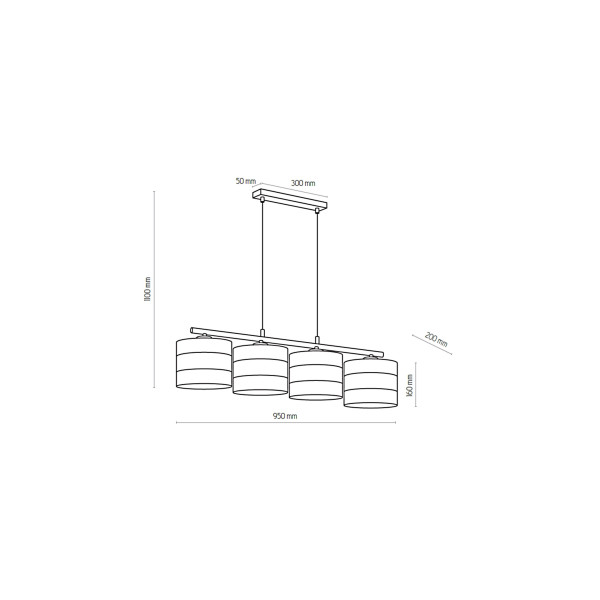 Люстра TK LIGHTING 3213