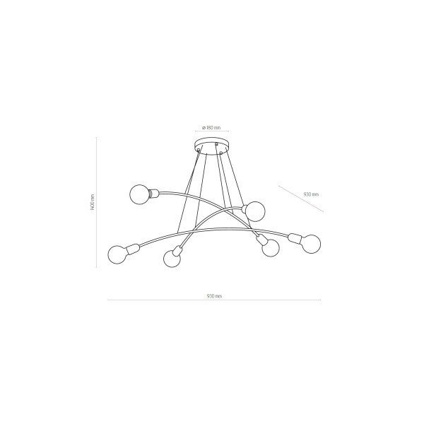 Люстра TK LIGHTING 6144