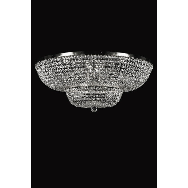 Кришталева люстра ARTGLASS GEENA dia.800 CE nikl