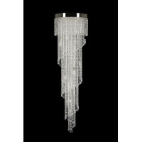 Хрустальная люстра ARTGLASS SPIRAL 500x1800 balls CE nikl