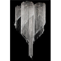 Кришталева люстра ARTGLASS SPIRAL dia.1200 CE nikl