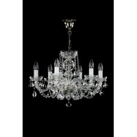 Кришталева люстра ARTGLASS TATANA VI nikl (CE)