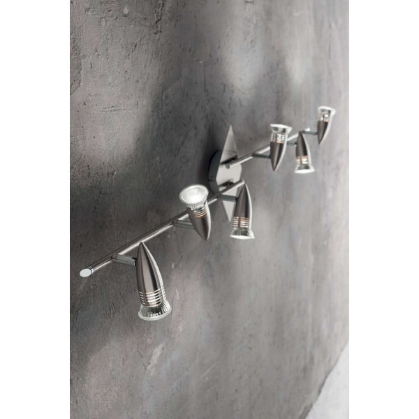 Светильник IDEAL LUX ALFA PB6 NICKEL