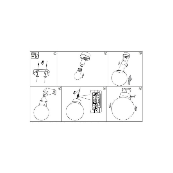 Точечный светильник IDEAL LUX MAPA BIANCO AP1 D15
