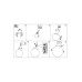 Точечный светильник IDEAL LUX MAPA BIANCO AP1 D15