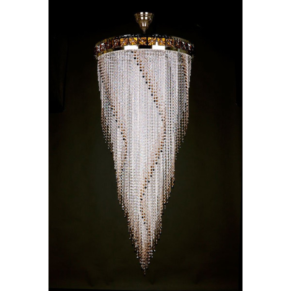 Хрустальная люстра ARTGLASS FLAME 700x1600 CE