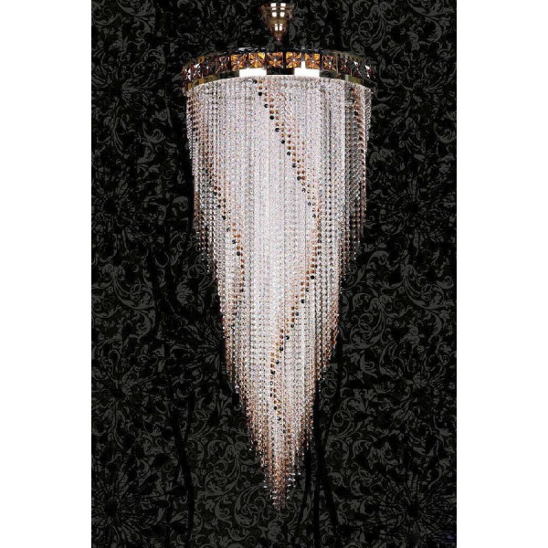 Хрустальная люстра ARTGLASS FLAME 700x1600 CE