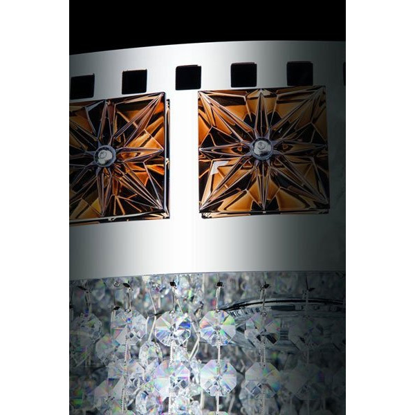Хрустальная люстра ARTGLASS FLAME 700x1600 CE