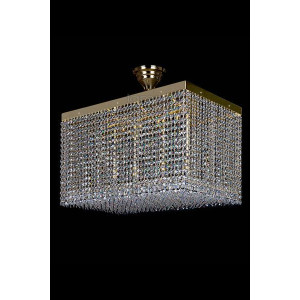 Кришталева люстра ARTGLASS LEANDRA 350x600 CE