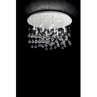 Хрустальная люстра IDEAL LUX MOONLIGHT PL12 CROMO