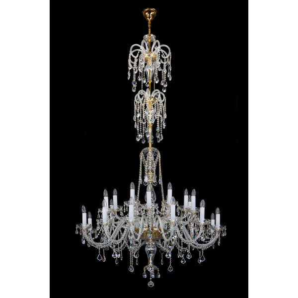 Кришталева люстра ARTGLASS THEODORA XXIV 1200x2300 (CE)