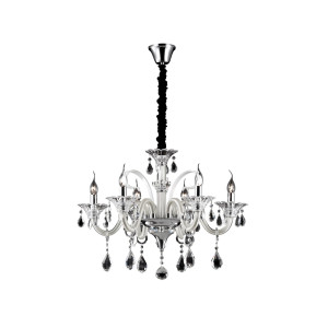 Кришталева люстра IDEAL LUX COLOSSAL SP6 AVORIO