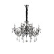 Хрустальная люстра IDEAL LUX COLOSSAL SP8 GRIGIO