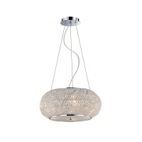 Хрустальная люстра IDEAL LUX PASHA' SP6 CROMO