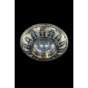 Точечный светильник ARTGLASS SPOT 50 BLUE