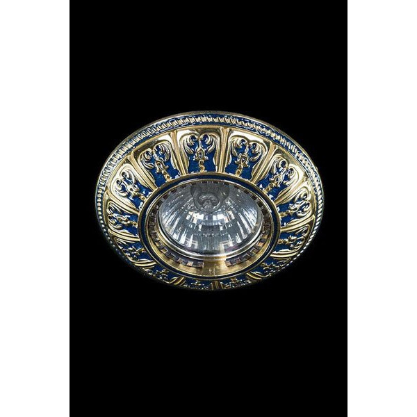 Точечный светильник ARTGLASS SPOT 50 BLUE