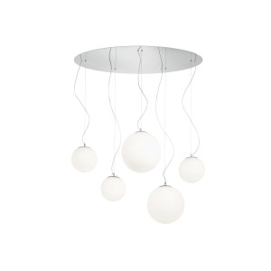 Люстра IDEAL LUX MAPA BIANCO SP5