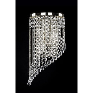 Кришталеве бра ARTGLASS GWEN LEFT NIKL (CE)