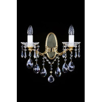 Бра ARTGLASS SHEETAL II. BRASS ANTIQUE CE