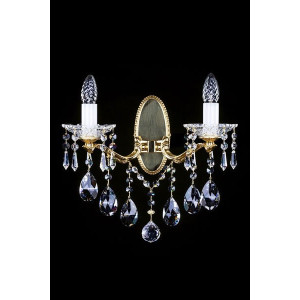 Бра ARTGLASS SHEETAL II. BRASS ANTIQUE CE