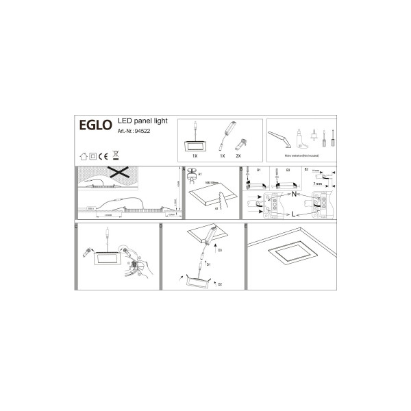 Точечный светильник EGLO 94522