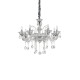Кришталева люстра IDEAL LUX COLOSSAL SP8 TRASPARENTE